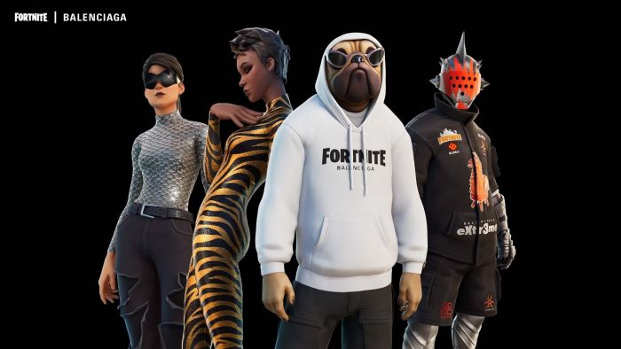 バレンシアガとオンラインゲーム『フォートナイト』がタッグ
