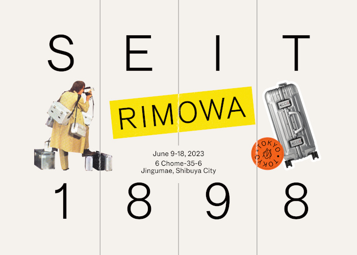 リモワ創業125周年を記念したエキシビション「SEIT 1898