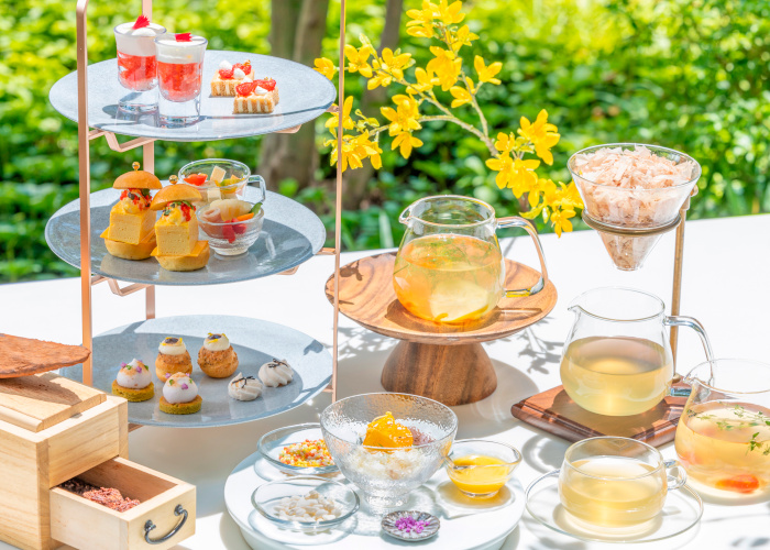 OMO7大阪 by 星野リゾート」のアフタヌーンティーで、大阪の「だし文化