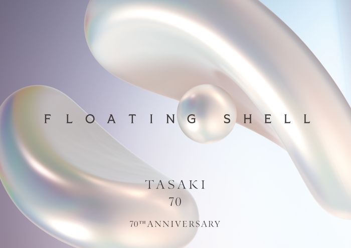 タサキ 70 周年アニバーサリーエキシビション「FLOATING SHELL」キービジュアル ©TASAKI