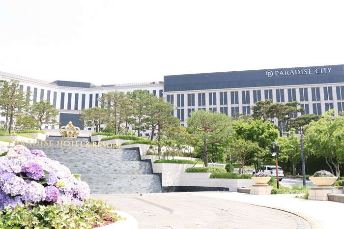 韓国　旅行【Paradise city外観】画像6