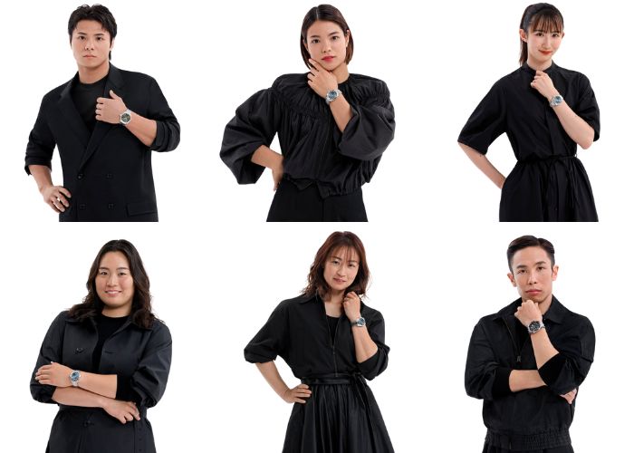 パリ五輪 6名の日本人アスリートが、「オメガ」アンバサダーに就任 marie claire [マリ･クレール]