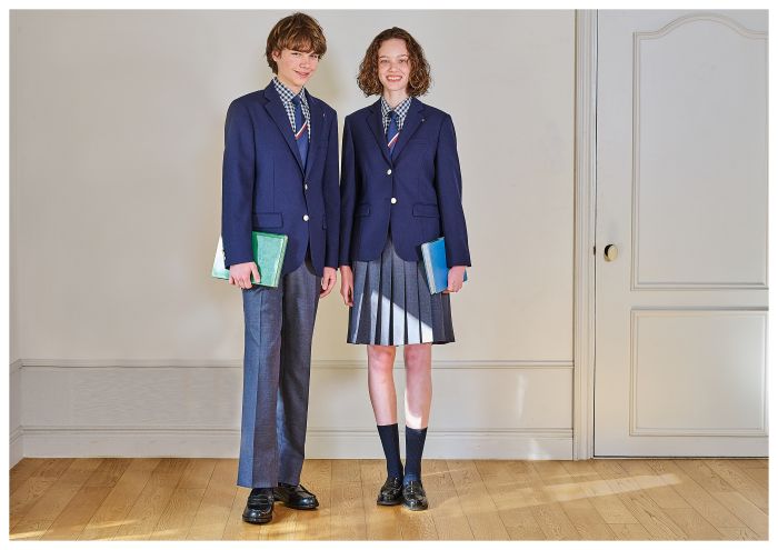 ※momo フランス館制服 ジェンダーニュートラルで環境にも優しい、「marie claire PARIS」の