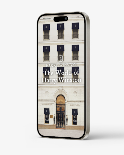 ハリー・ウィンストン銀座店、移転オープン記念。LINEミニアプリ「The