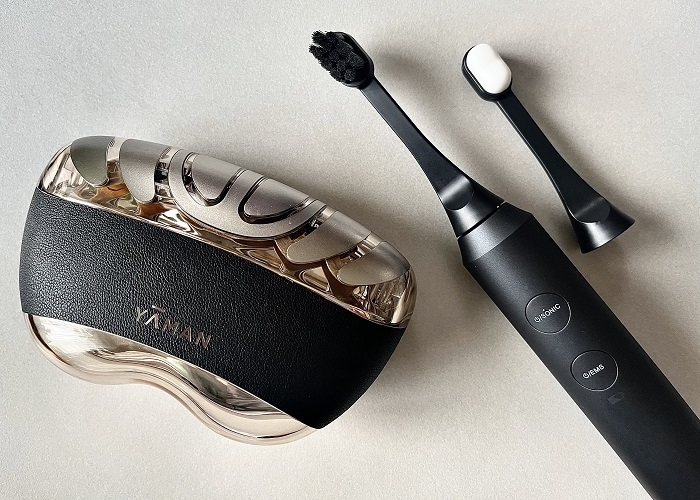 口の内から。置くだけ。美顔器初心者にも使いやすい「ヤーマン」の新