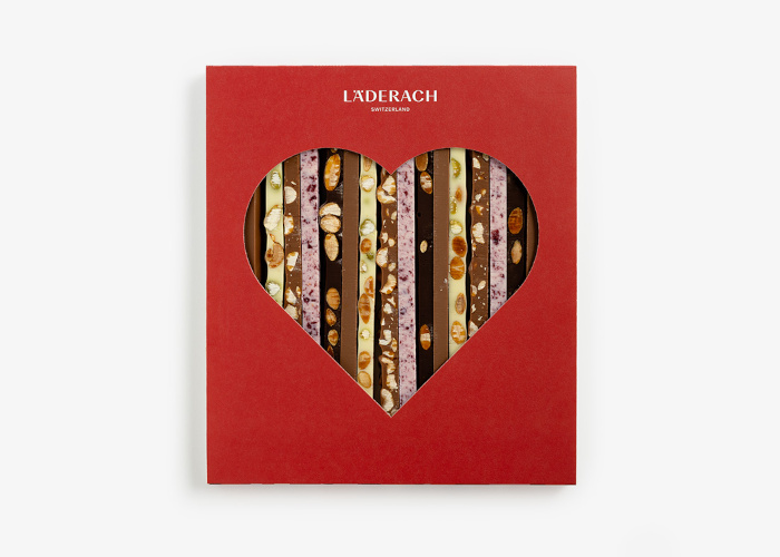 ラト バレンタイン Shop Praline Selection 11pcs heart box by Läderach